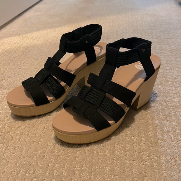 Dr Scholls Women’s Blossom Platform Sandal, 9 - Picture 1 of 4